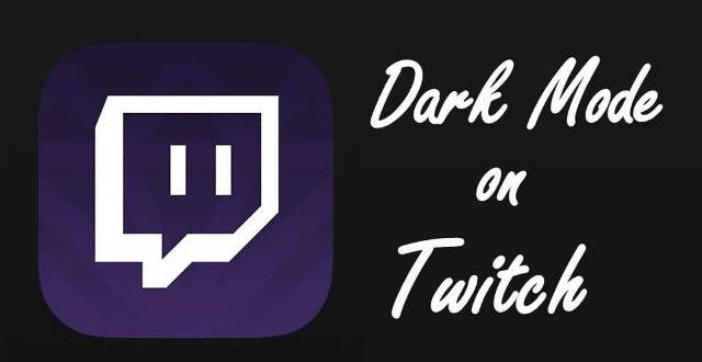 How to change Twitch to dark mode